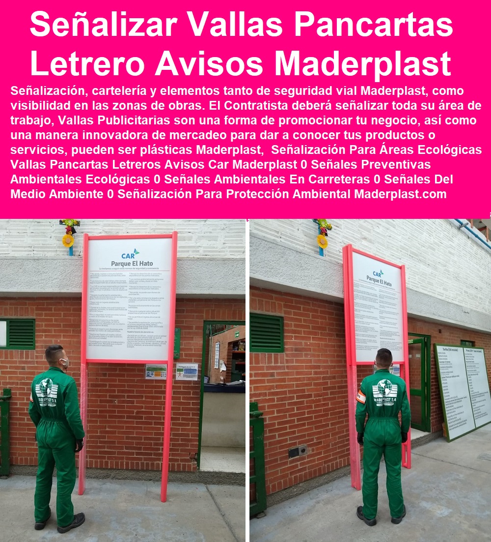 Señalización Para Áreas Ecológicas Vallas Pancartas Letreros Avisos Car Maderplast 0 Señales Preventivas Ambientales Ecológicas 0 Señales Ambientales En Carreteras 0 Señales Del Medio Ambiente 0 Señalización Para Protección Ambiental Señalización Para Áreas Ecológicas Vallas Pancartas Letreros Avisos Car Maderplast 0  Materiales Para Señaletica Pdf 0 Demarcaciones Territoriales Del Estado De México 0 Caballetes De Aluminio 0 Caballete Para Carteles 0 Señalizacion Vial Colombia 0 ¿Cómo se hacen las señales? 0 Caballetes De Acero 0 Señales Informativas 0 Poliestireno Para Señalética 0 ¿Qué es la señalización y la crítica? 0 Demarcaciones Peatonales 0 Fabrica De Avisos Avisos Publicitarios Publicidad Exterior 0 Letreros Para Negocios En Acrílico 0 Señales Preventivas Ambientales Ecológicas 0 Señales Ambientales En Carreteras 0 Señales Del Medio Ambiente 0 Señalización Para Protección Ambiental